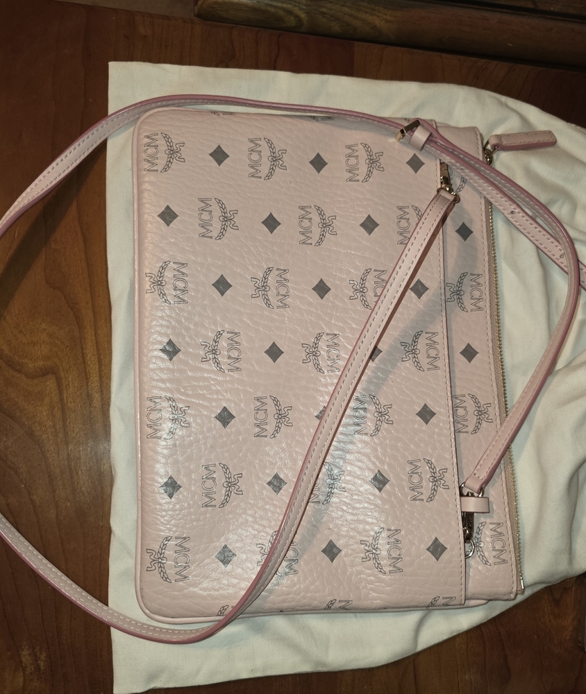 MCM Pink Crossbody Bag